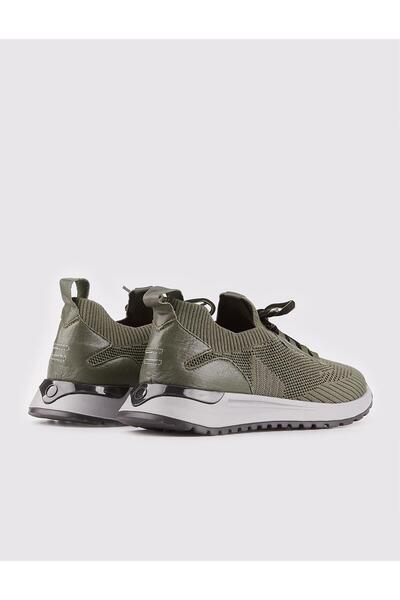 Cabani Triko Haki Bağcıklı Erkek Spor Ayakkabı