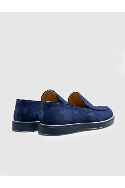 Cabani Ανδρικά παπούτσια Casual από γνήσιο δέρμα Navy Blue