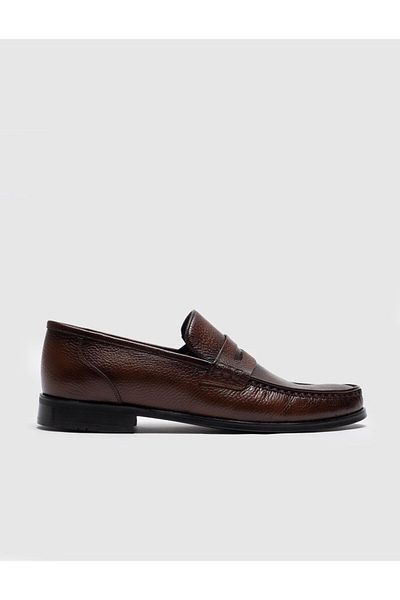 Cabani Genuine Leather Tan Men's Shoes