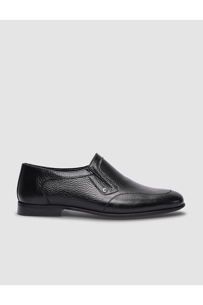 Cabani 100% Genuine Leather Black Men's Classic Shoes