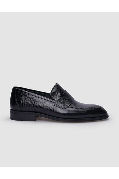 Cabani Black Men's Classic Shoes - 100% Genuine Leather