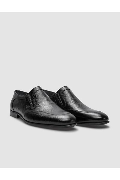 Cabani 100% Genuine Leather Black Men's Classic Shoes