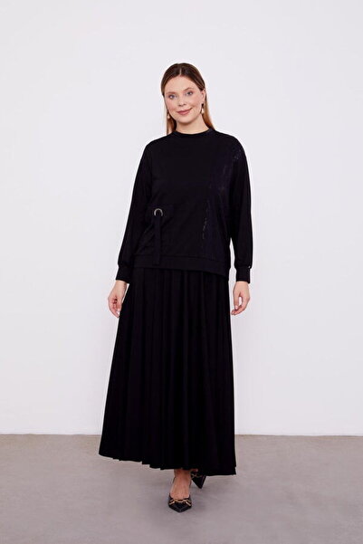 Levidor 100491 ETEKLİ TAKIM ÖNÜ CEP GÖRÜNÜMLÜ KOL UCU MANŞETLİ OMUZ VE CEP YE...