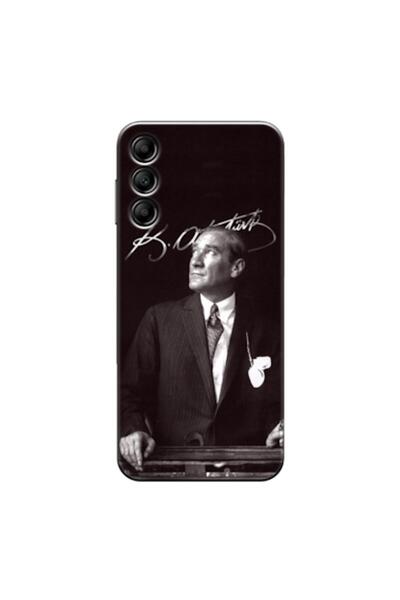 Zebana حافظة متوافقة مع هاتف سامسونج جالاكسي A16 حافظة سيليكون مصطفى كمال أتا...