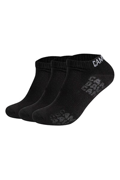 Camp David Herren Sneakersocken, 3er Pack - Action-Mesh Cotton Sneaker 3P, Logo