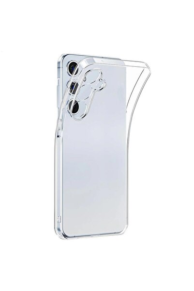 Zebana Samsung Galaxy A16 Uyumlu Kılıf Zebana Şeffaf Soft Silikon Kılıf Şeffaf