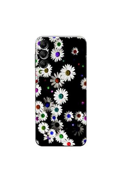 Zebana حافظة سيليكون متوافقة مع هاتف سامسونج جالاكسي S25 ديزي V1 (مطبوعة)