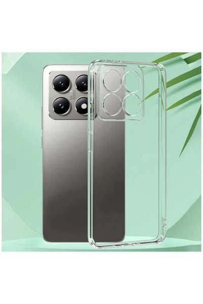 Zebana Xiaomi Mi 14t Pro Compatible Case Zebana Transparent Soft Silicone Cas...