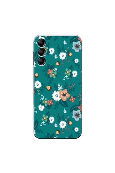 Zebana Samsung Galaxy A16 Compatible Case Spring Flowers 2 Silicone Case (Pri...