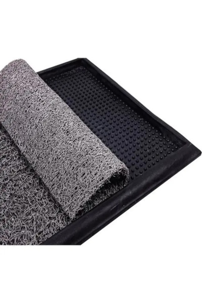 Genel Markalar Giri Dezenfektan Havuzlu Kauçuk Hijyen Paspas 50*70