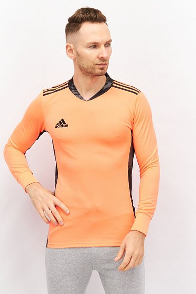 adidas Men Sportswear Fit Long Sleeve Training Jersey, Orange