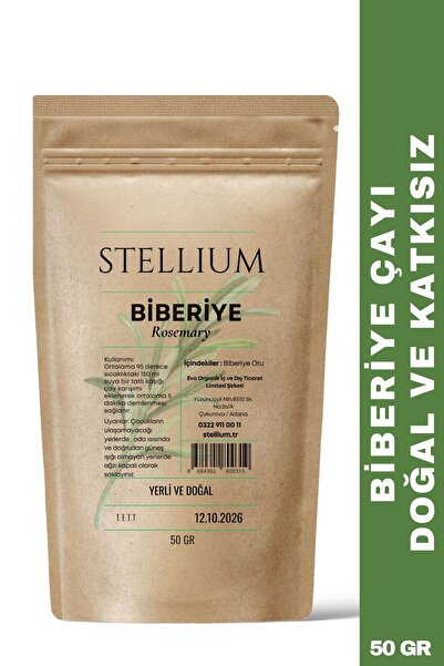 STELLIUM Biberiye Çayı Bitkisi- Doğal,katkısız Biberiye Kurusu
