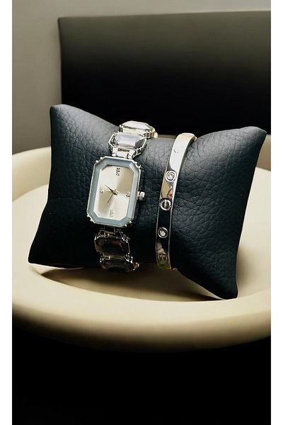 pullmarkt Bracelet + Stone Model Women's Watch