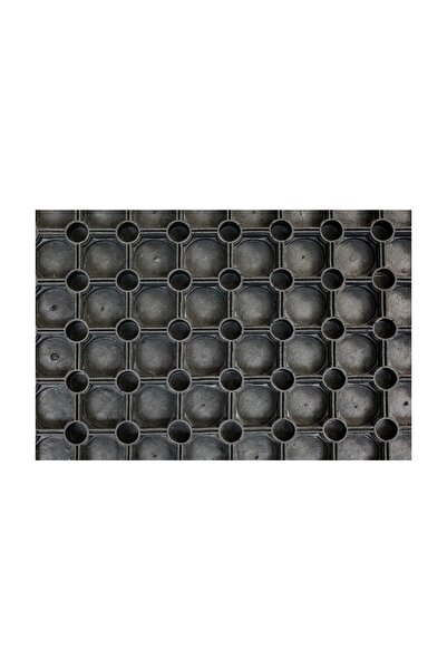 Ehil 40*60 Petek Desenli Altı Kapalı Kauçuk Paspas