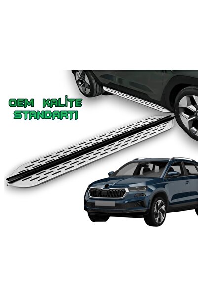 Omsa SKODA KAROQ 2018 2019 2020 2021 2023 2024 2025 ARACA ÖZEL YAN BASAMAK PRV1