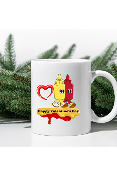 kubdekor كاتشب مايونيز كوب عيد الحب