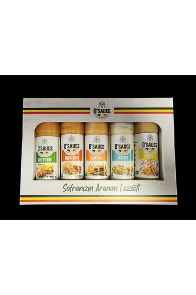 O Sauce Set of 5 Gift Pack 5X280Ml