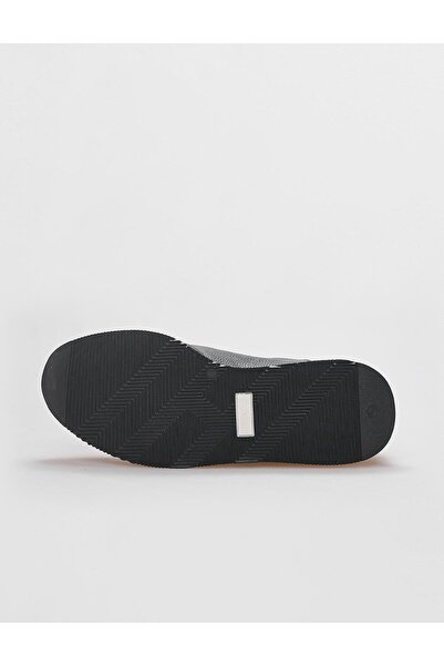 Cabani Ανδρικά αθλητικά παπούτσια από γνήσιο δέρμα Navy Blue Elastic