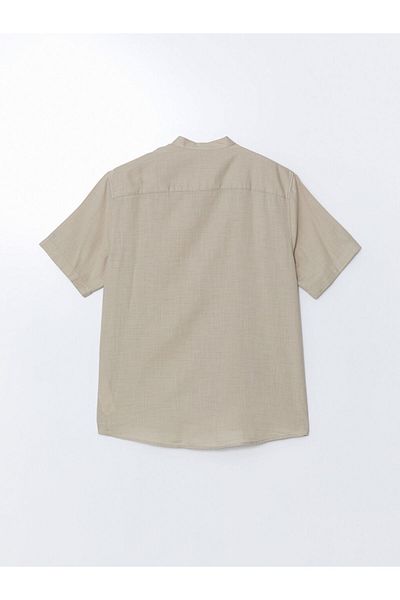 LC Waikiki Ανδρικό κοντομάνικο πουκάμισο SOUTHBLUE Regular Fit
