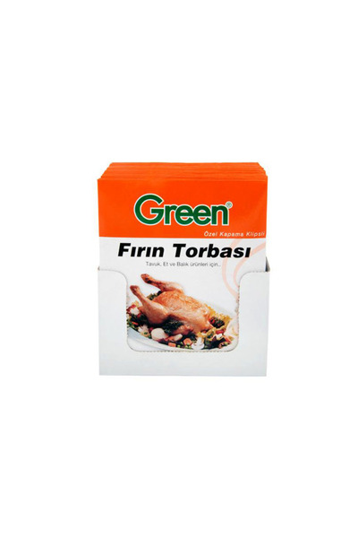 1 Fırın Torbası tavuk et ve balık için 25x38 ebatında