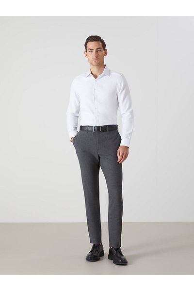 LC Waikiki Μακρυμάνικο πουκάμισο Oxford Formal Slim Fit LCWAIKIKI