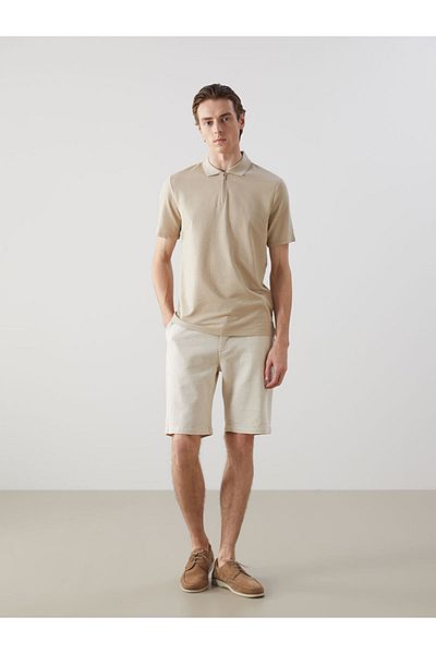 LC Waikiki Ανδρικό μπλουζάκι με κοντό μανίκι Polo λαιμόκοψη