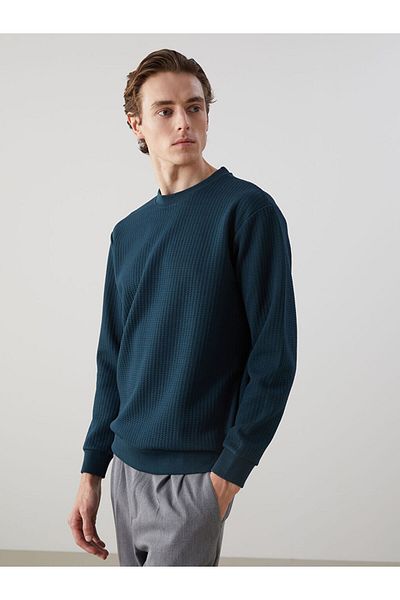 LC Waikiki Crew Neck Long Sleeve Men's Sweatshirt