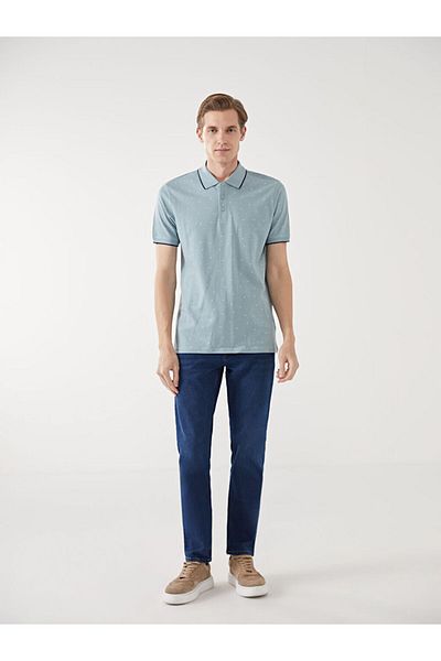 LC Waikiki Ανδρικό μπλουζάκι πικέ με κοντό μανίκι LCWAIKIKI Classic Polo λαιμόκοψη