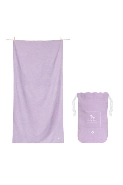 Dock & Bay QUICK DRY TOWELS - MEADOW LILAC - LARGE