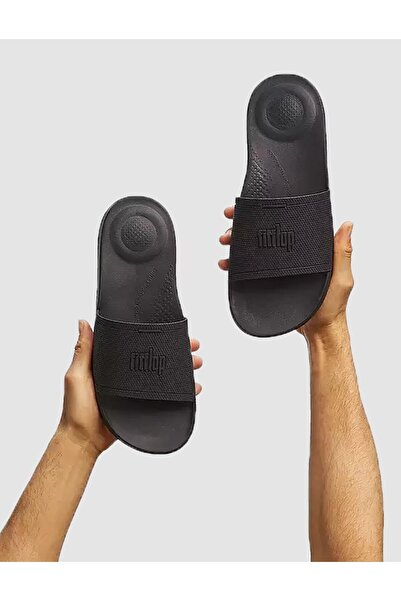 Fitflop iQUSHION SLIDES EQ4 Siyah Erkek Terlik