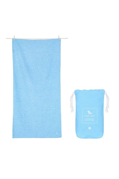 Dock & Bay QUICK DRY TOWELS - LAGOON BLUE - LARGE