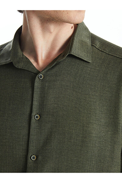 LC Waikiki LCW Vision Regular Fit Uzun Kollu Erkek Gömlek