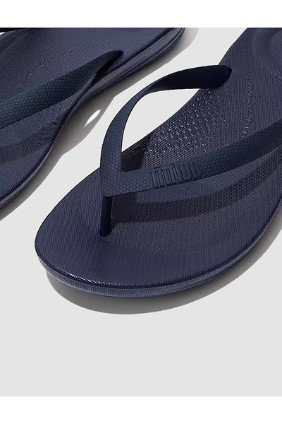 Fitflop Navy Blue Men's Flip Flops - Iqushion Ergonomic J80