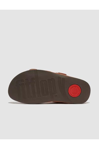 Fitflop GOGH MOC L05 Hakiki Deri Taba Erkek Terlik