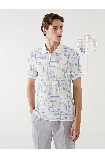 LC Waikiki Ανδρικό μπλουζάκι με κοντό μανίκι LCW Vision Polo γιακά