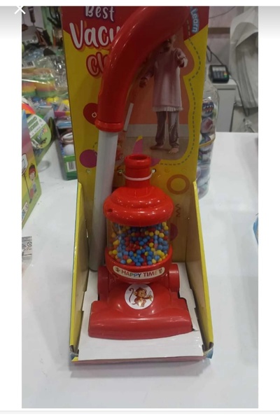 Best Oyuncak Hareketli Süpürge Kırmızıi 6627