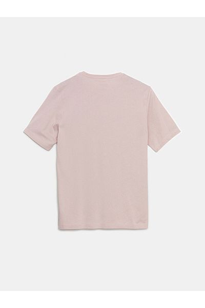 LC Waikiki Ανδρικό μπλουζάκι LCWAIKIKI Classic Crew με κοντό μανίκι χτενισμένο βαμβακερό