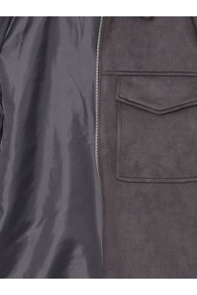 LC Waikiki Lcw Vision Slim Fit Shirt Collar Suede Men's Coat