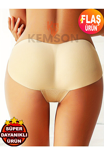 KEMSON Σλιπ δημιουργικού σχήματος με τεχνητό εφέ ισχίου Ρυθμιζόμενο σλιπ με επένδυση γοφών