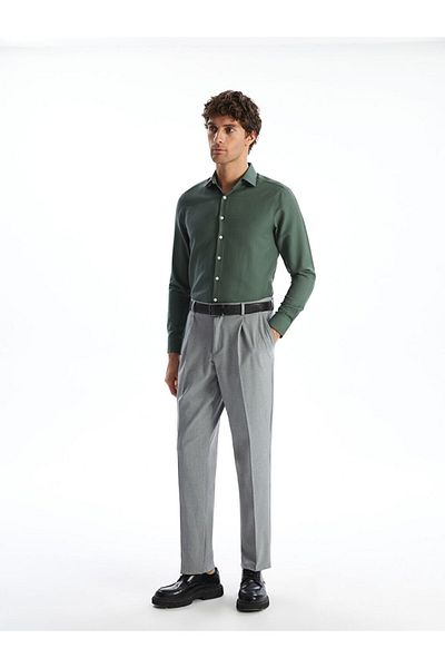 LC Waikiki Slim Fit Long Sleeve Oxford Men's Shirt