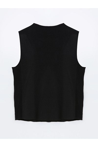 LC Waikiki Standard Fit V-Neck Men's Knitwear Vest
