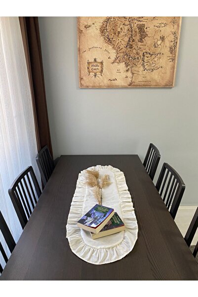 NERZ Runner din in cu volane 40x120