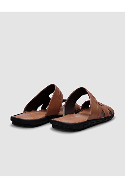 Cabani %100 Hakiki Deri Taba Erkek Günlük Terlik