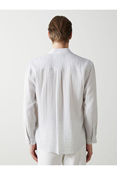 LC Waikiki LCW Vision Regular Fit Uzun Kollu Erkek Gömlek