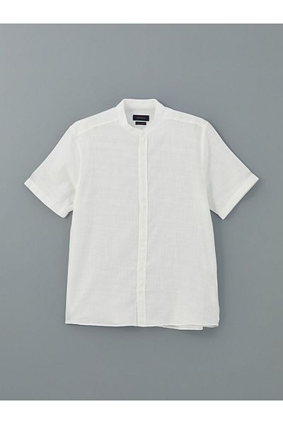 LC Waikiki Ανδρικό κοντομάνικο πουκάμισο SOUTHBLUE Regular Fit