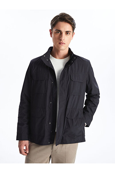 LC Waikiki Palton pentru bărbați cu glugă SOUTHBLUE Standard Fit