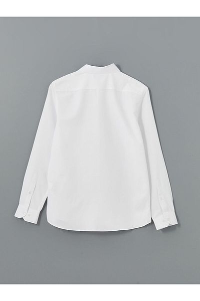 LC Waikiki Slim Fit Long Sleeve Gabardine Men's Shirt
