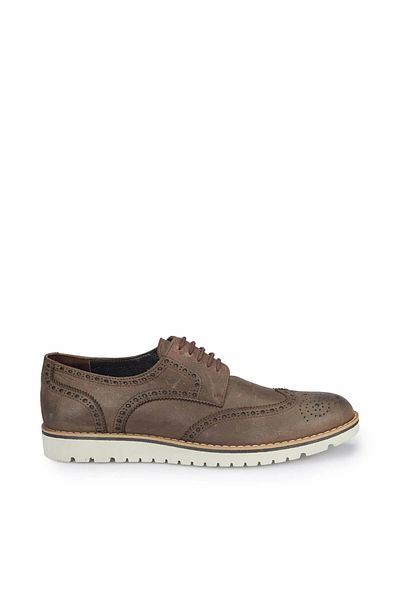 MERCEDES Ashton Brown Men's Leather Business 100312349