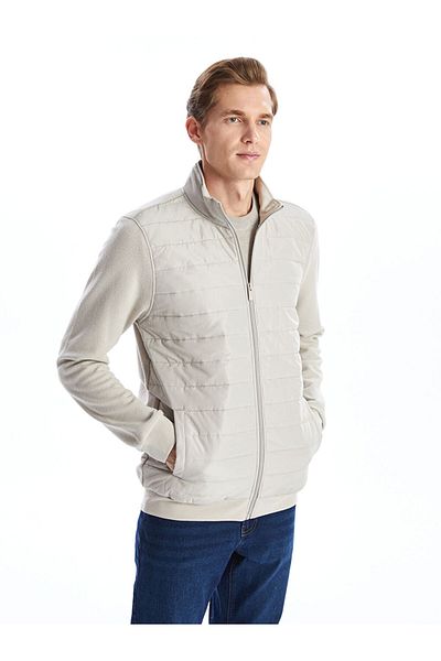 LC Waikiki Ανδρικό παλτό LCWAIKIKI Basic Standard Mold Stand-up Collar