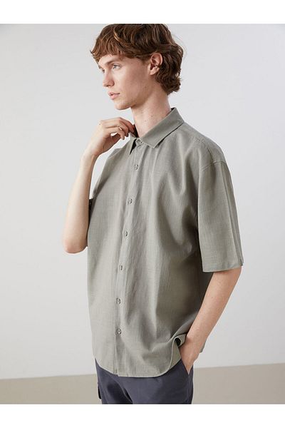 LC Waikiki Comfortable Fit Short Sleeve Men's Shirt